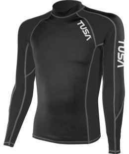 TA-5140BK RASH GUARD długi rękaw BLACK (męski)