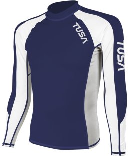 TA-5140BK RASH GUARD długi rękaw NAVY BLUE (męski)