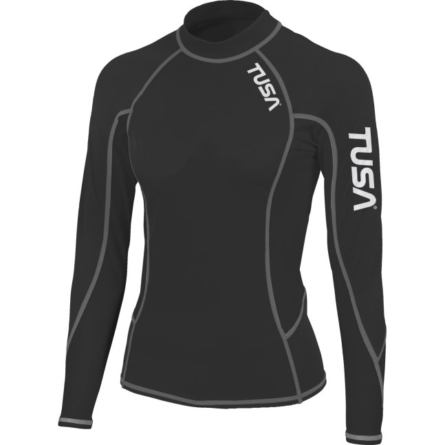 TA-5141BK RASH GUARD długi rękaw BLACK (damski)
