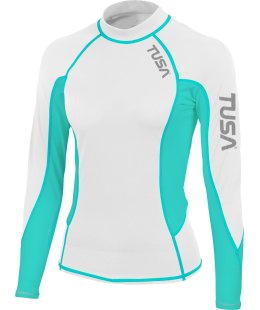 TA-5141WMT RASH GUARD długi rękaw MINT (damski)