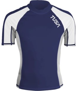 TA-5142NBL RASH GUARD krótki rękaw NAVY BLUE (męski)