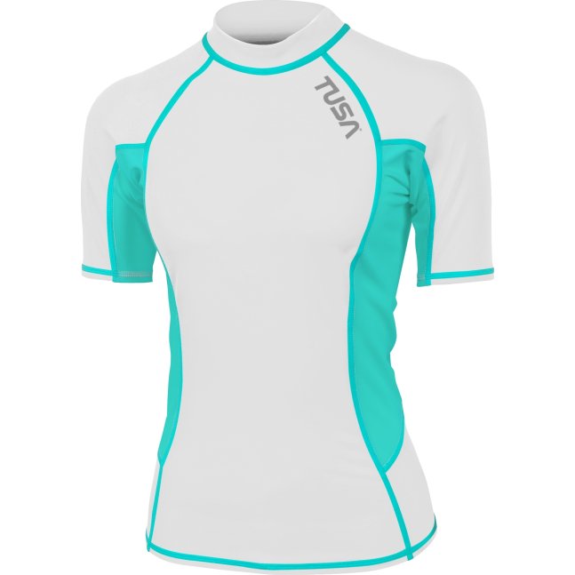 TA-5143WMT RASH GUARD Krótki rękaw MINT (damski)