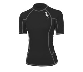 TA-5143BK RASH GUARD KRÓTKI RĘKAW BLACK (DAMSKI)