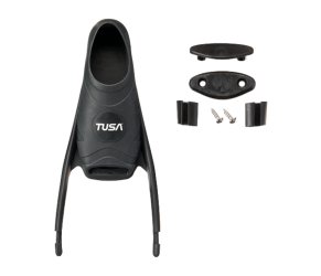 UA-1805 KOMORA NA STOPĘ DO PŁETW DO FREEDIVINGU BLACK