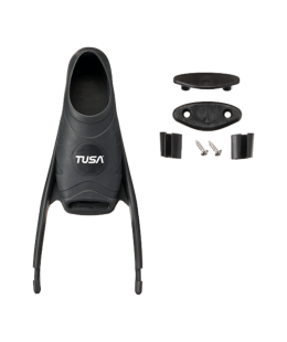 UA-1805 Komora na stopę do płetw do Freedivingu Black