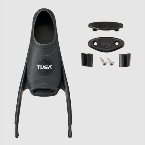 UA-1805 KOMORA NA STOPĘ DO PŁETW DO FREEDIVINGU BLACK