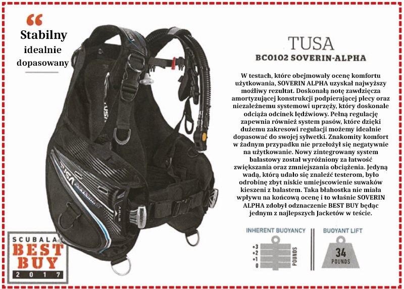 SCUBALAB BEST BUY! Soverin Alpha